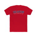 Deaton 'People Over Politics' Red Crew Tee — Back Number 26 Cotton T-Shirt