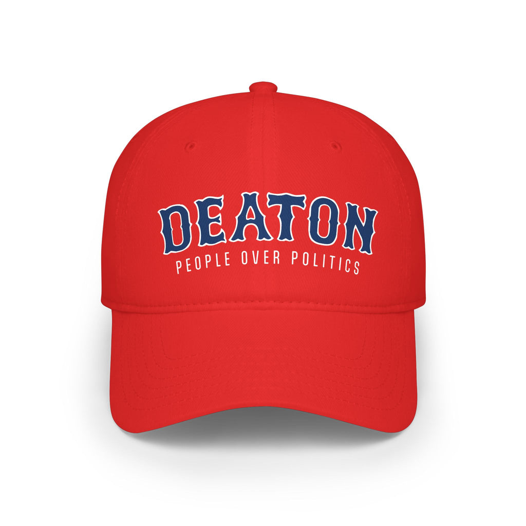 Deaton 'People Over Politics' Embroidered Baseball Cap