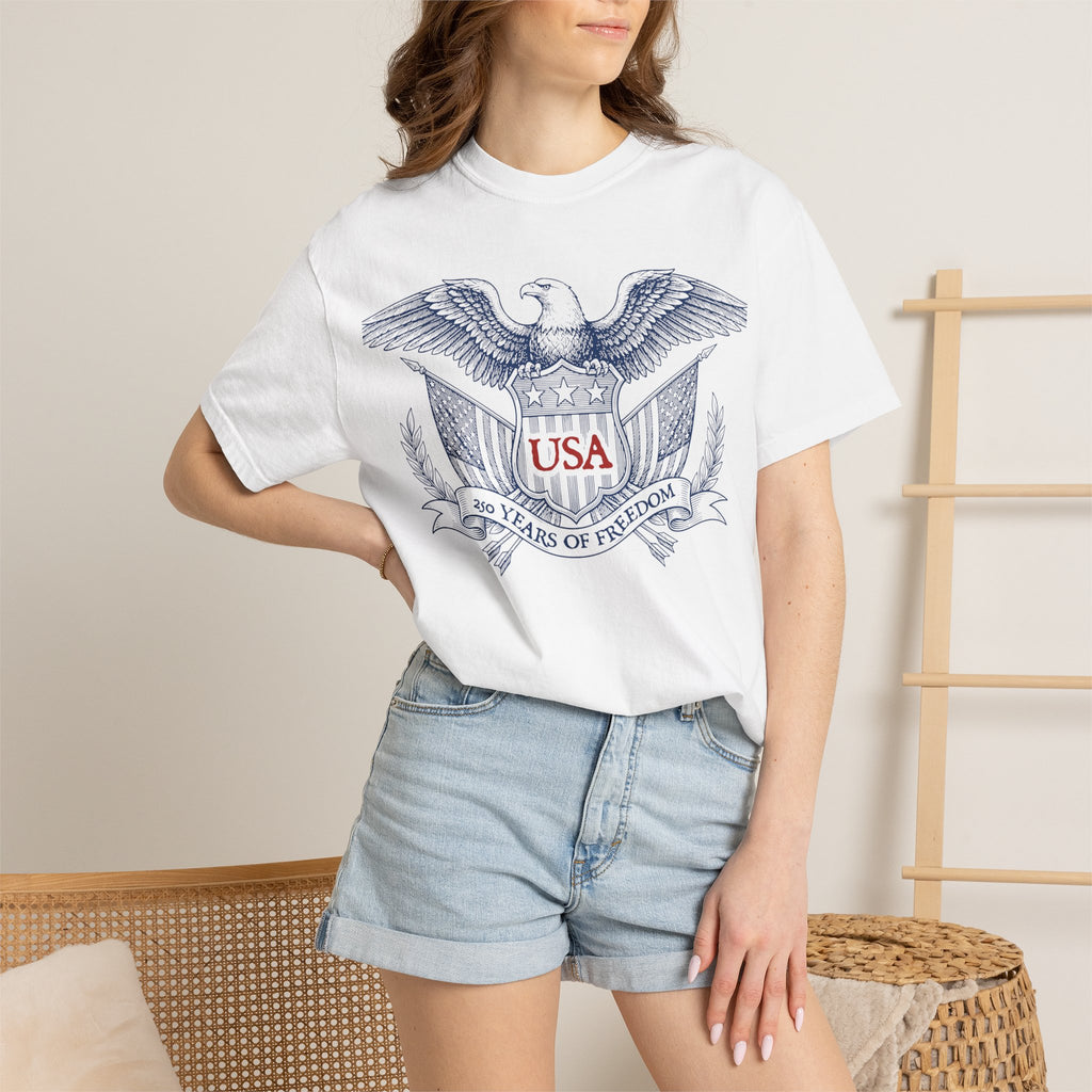 Deaton for U.S. Senate Campaign T-Shirt — USA Eagle Patriotic Tee