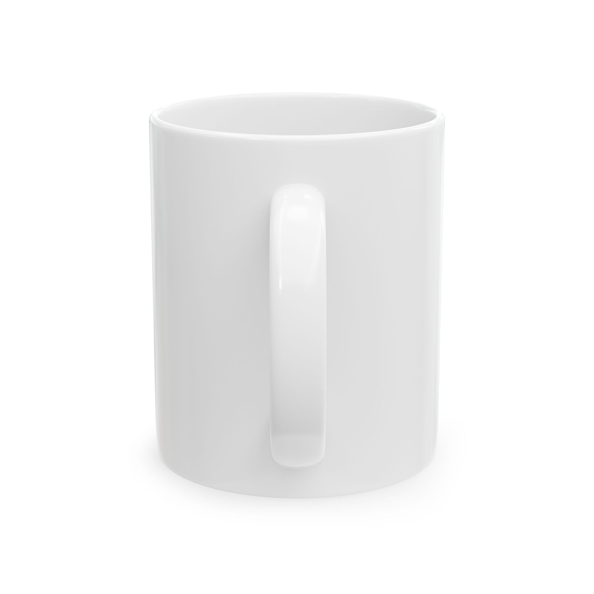 Campaign Ceramic Mug — 'For U.S. Senate' Political Coffee Cup with American Flag