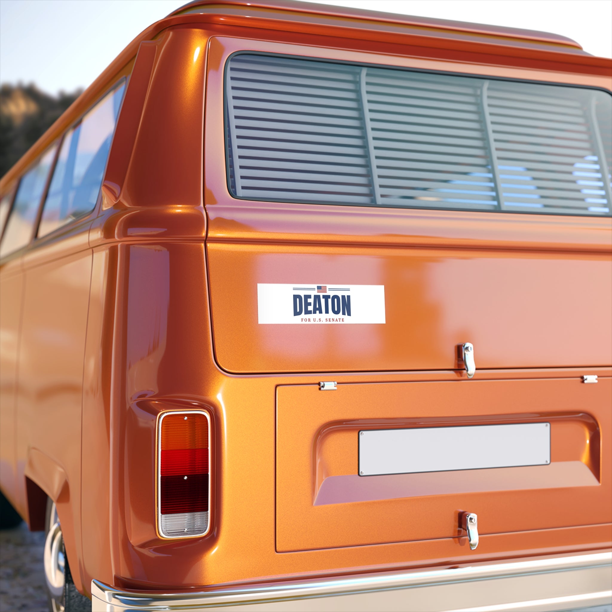 Senate Campaign Bumper Sticker — "DEATON for U.S. Senate"