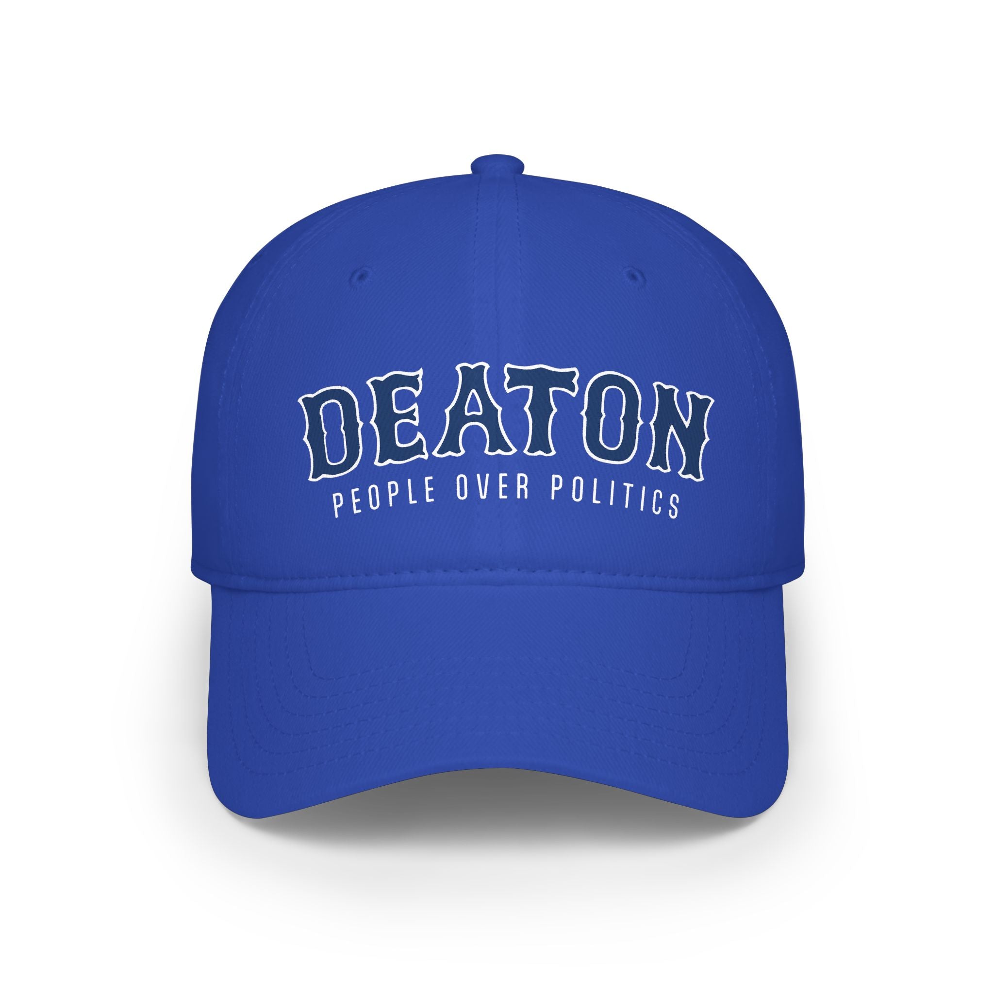 Deaton 'People Over Politics' Embroidered Baseball Cap
