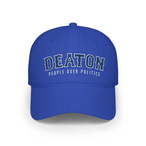 Deaton 'People Over Politics' Embroidered Baseball Cap