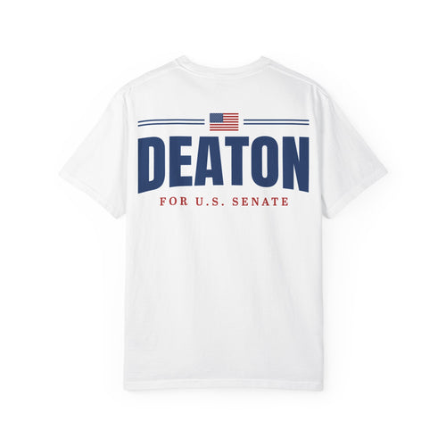 Deaton for U.S. Senate Campaign T-Shirt — USA Eagle Patriotic Tee