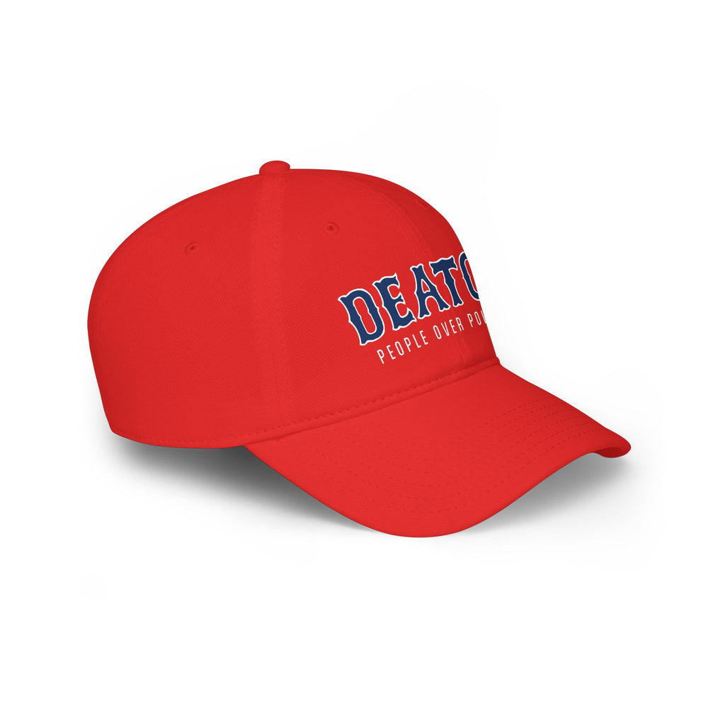 Deaton 'People Over Politics' Embroidered Baseball Cap