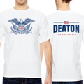 USA White Cotton T-Shirt