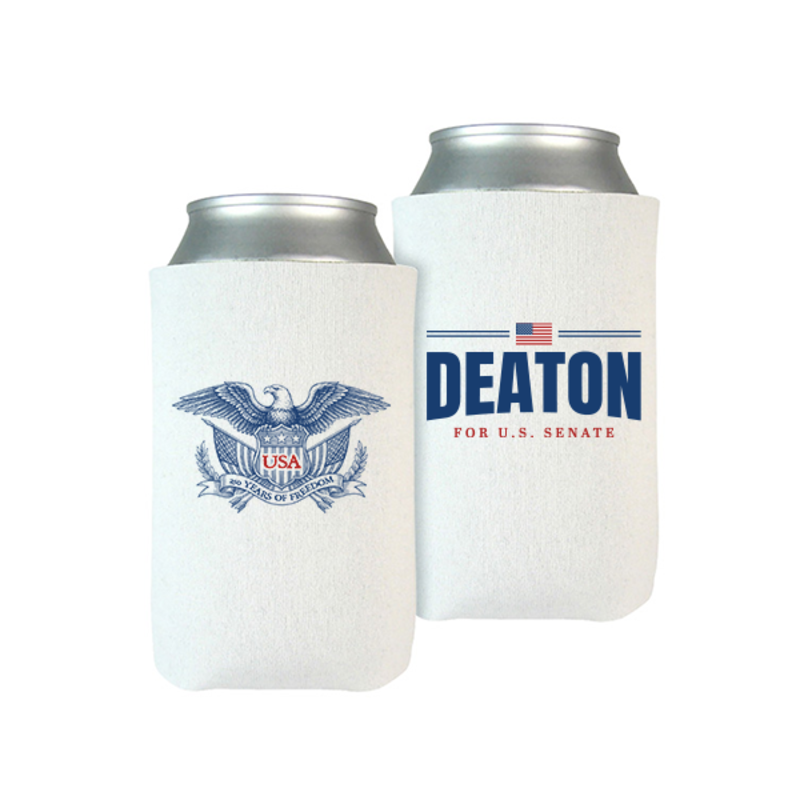 USA White Beverage Cooler